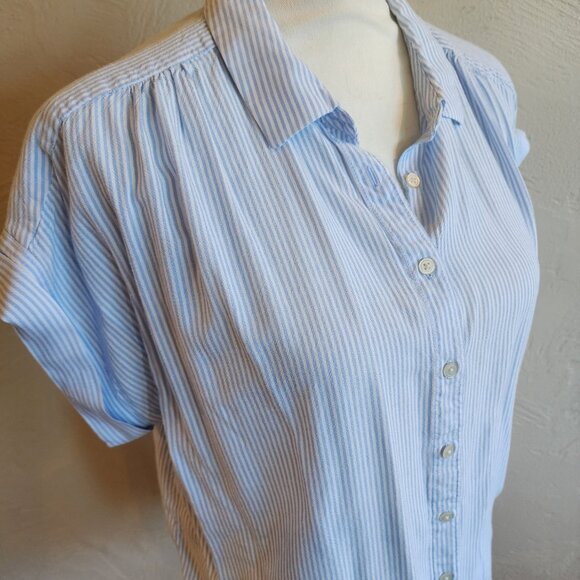 LOFT Stripped Button Up - Picture 6 of 6